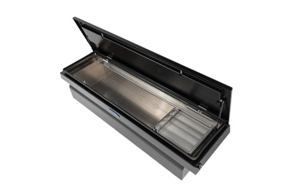 Black Finish Body, Black Finish Lid - 15 x 20 x 72 - Wickum